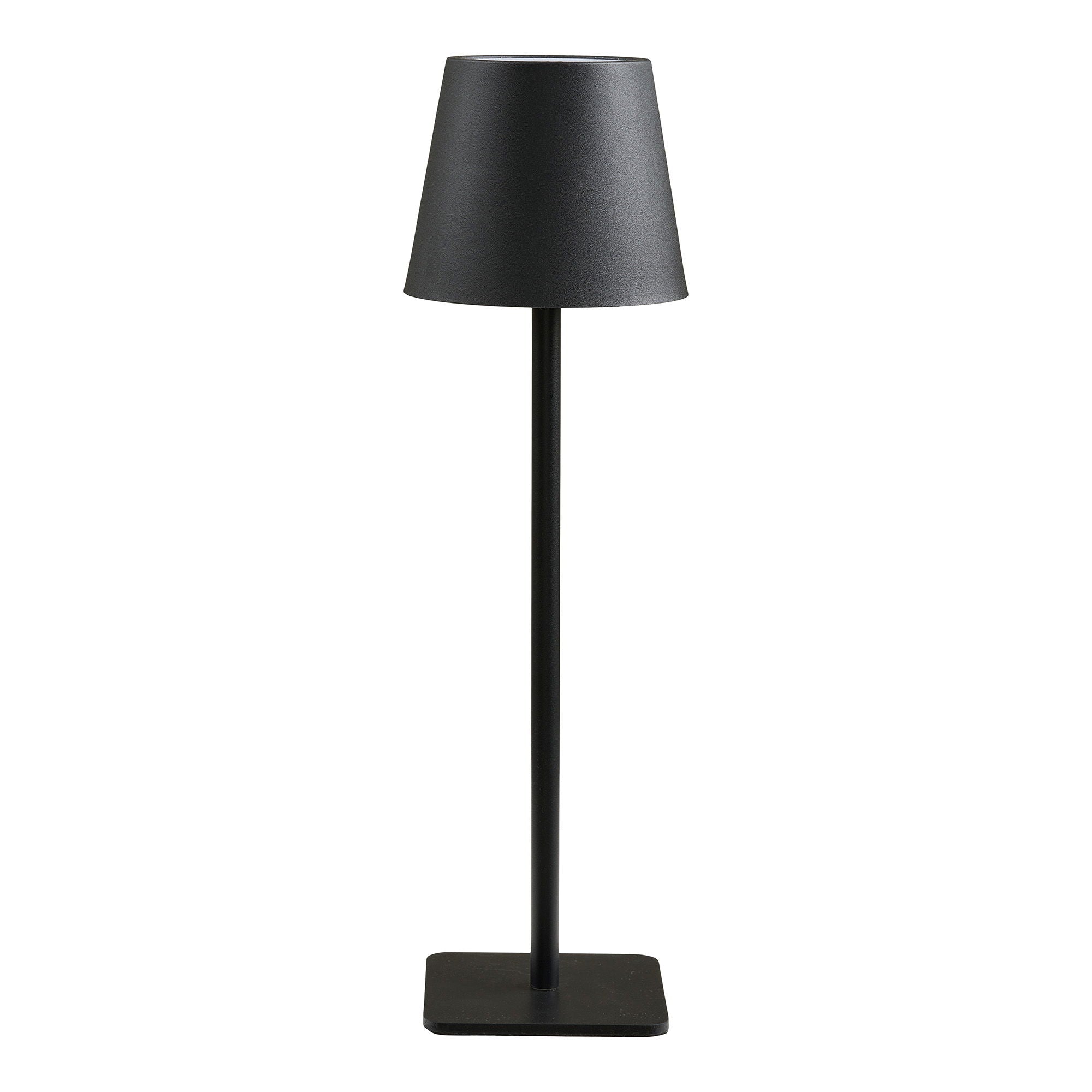 Lâmpada de mesa de Bradford - Lâmpada de mesa, metal, recarregável, preto