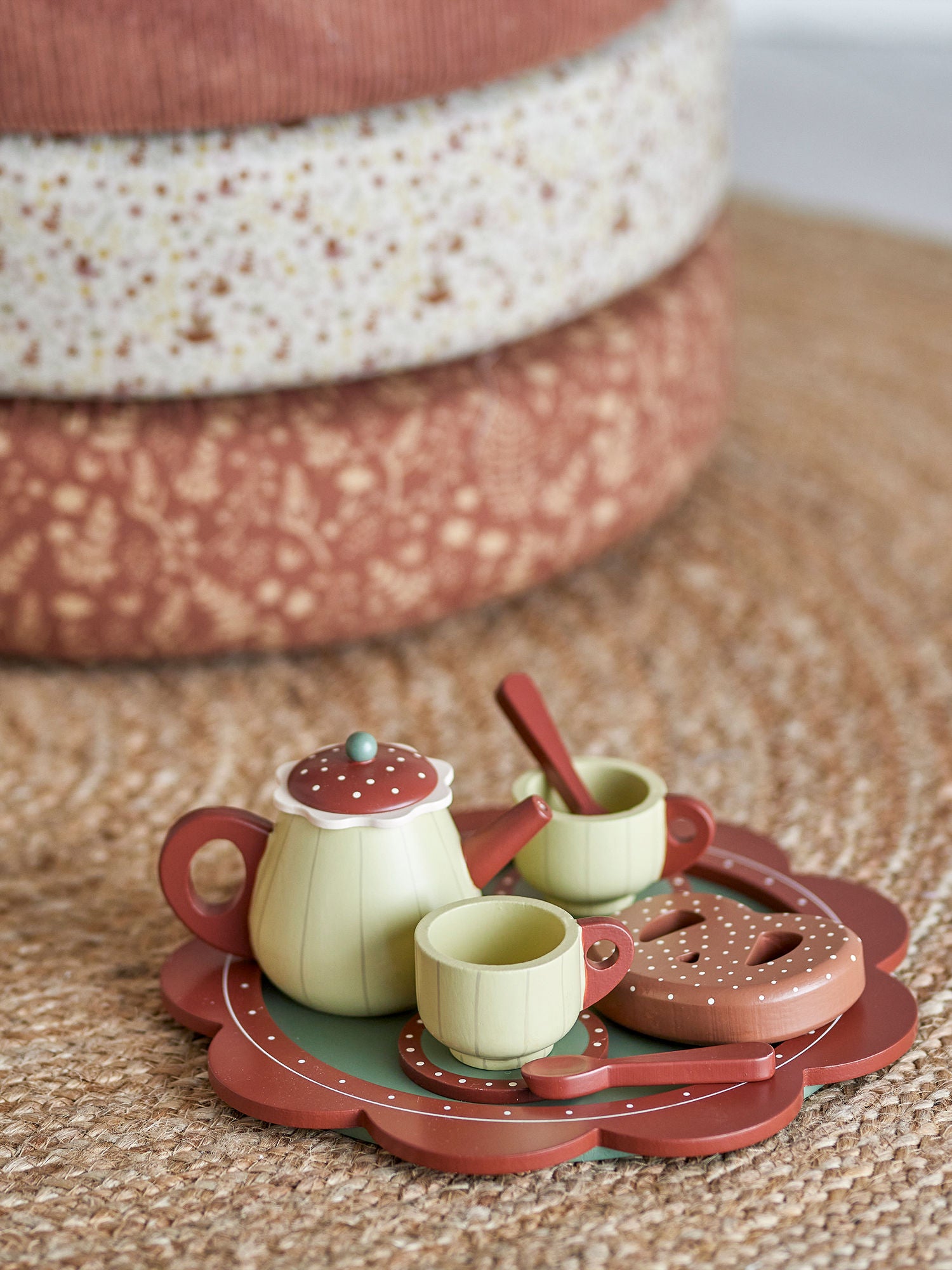 Bloomingville Mini Bette Toys, Kitchen Conjunto, Brown, FSC®100%, MDF