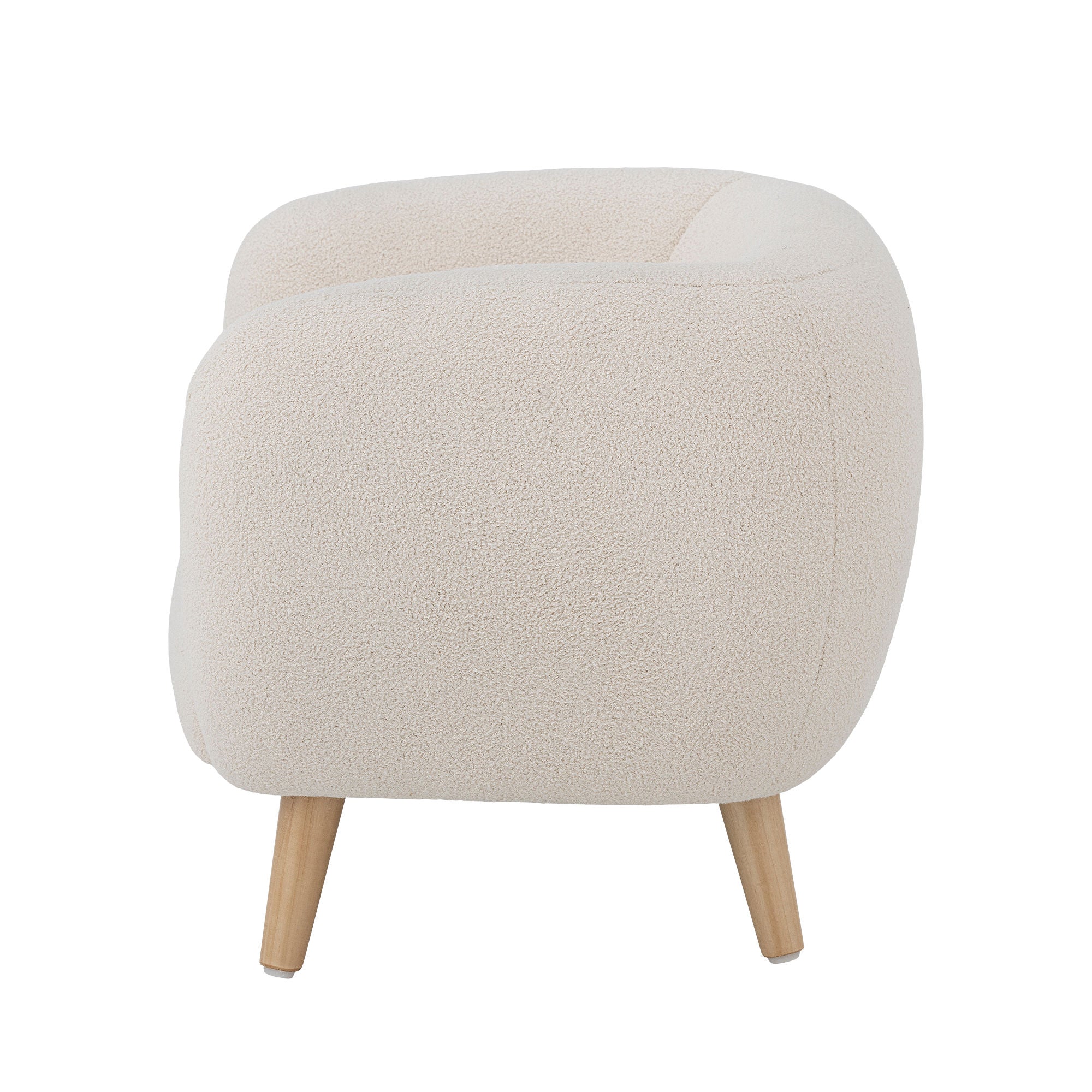 Cadeira de Mini Cade de Bloomingville, branco, poliéster