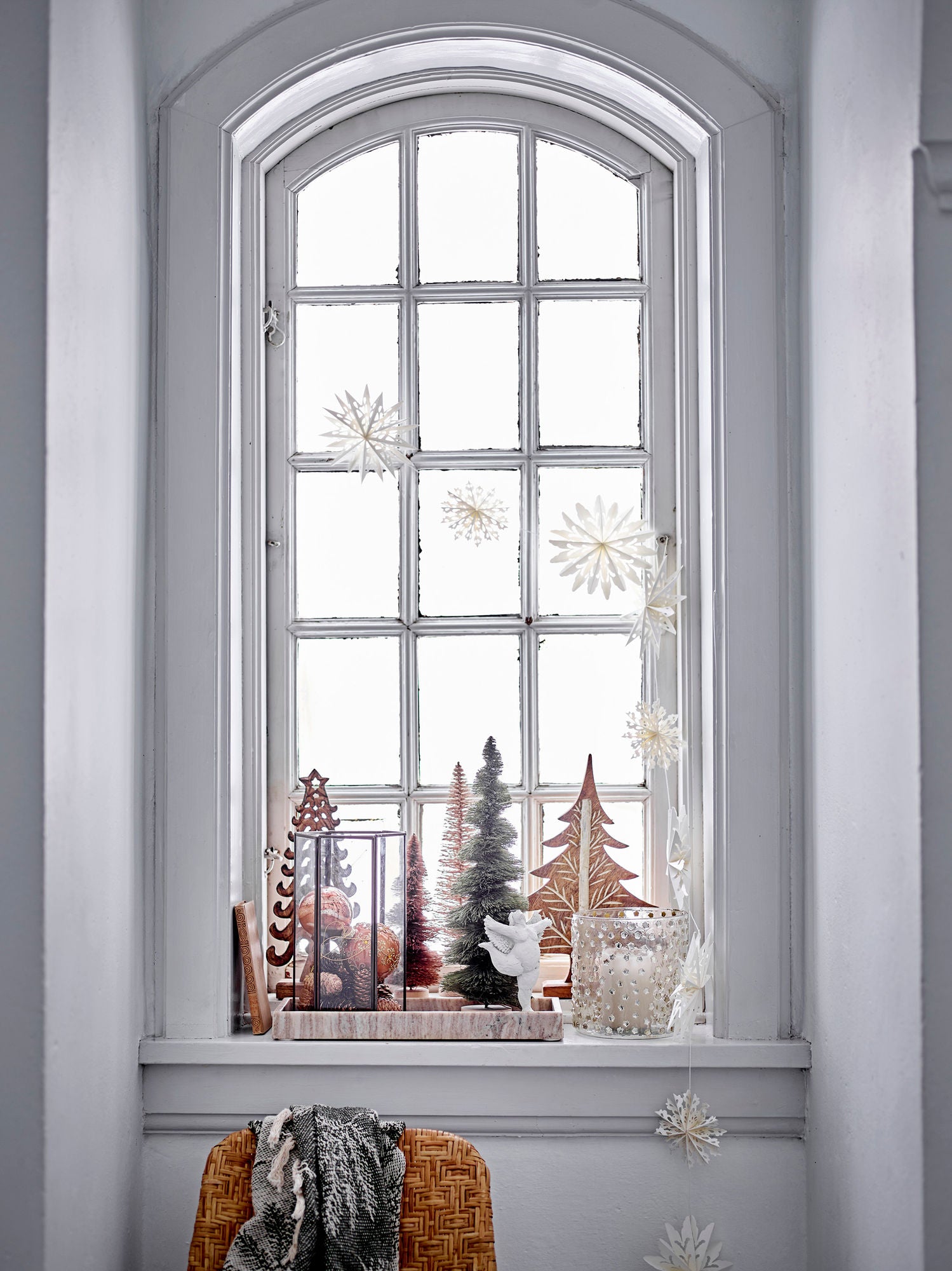 Garlandes de Bloomingville Bellac, White, FSC® Mix, Paper