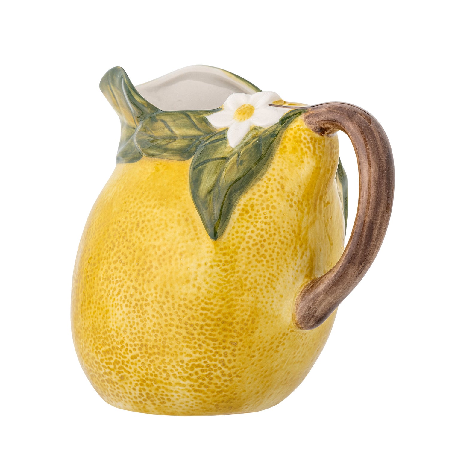 Coleção criativa Limone Pitcher, amarelo, grés