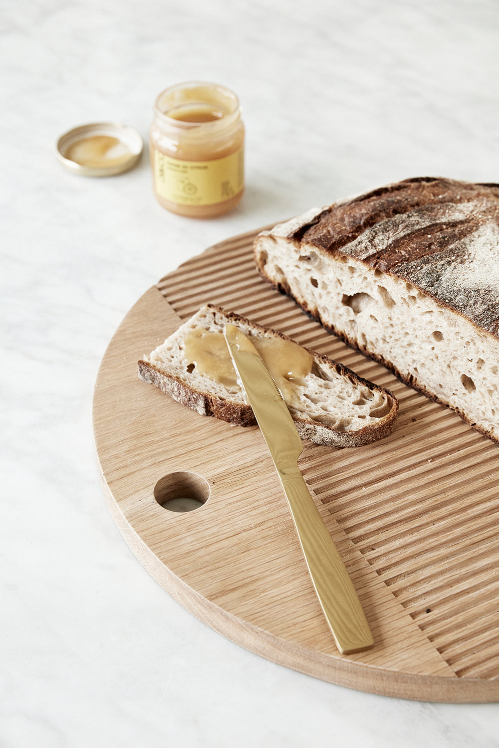 Tábuas de corte Monarch redondas naturais (conjunto de 2) - ø33xh2, ø40xh2cm