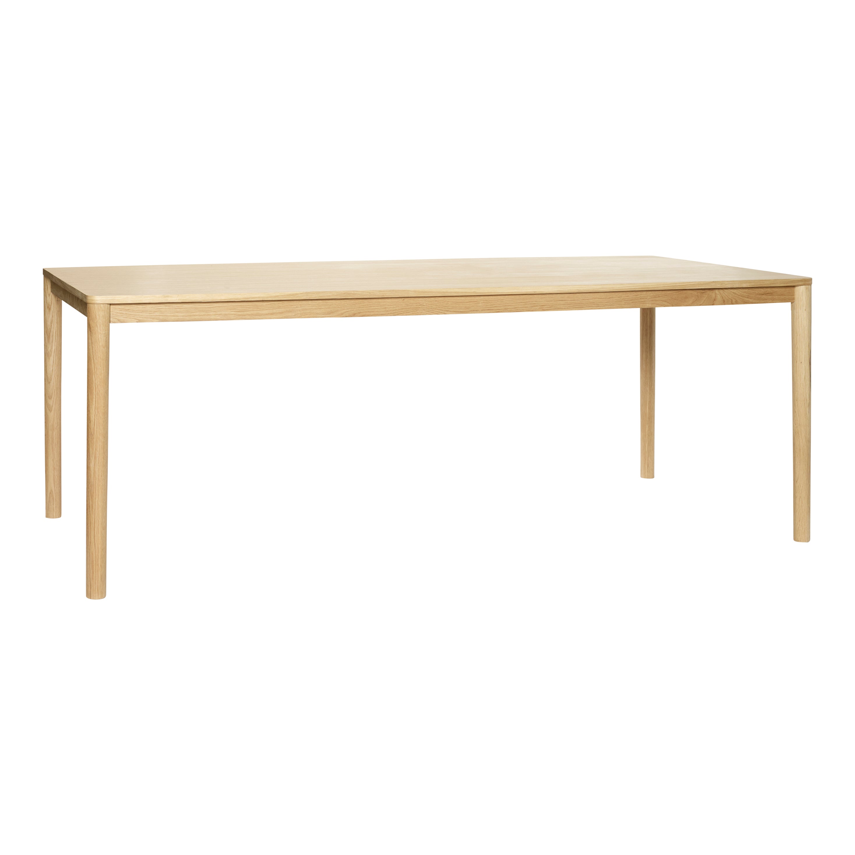 Mesa de Jantar Chão Quadrada Natural - 200x100xh75cm