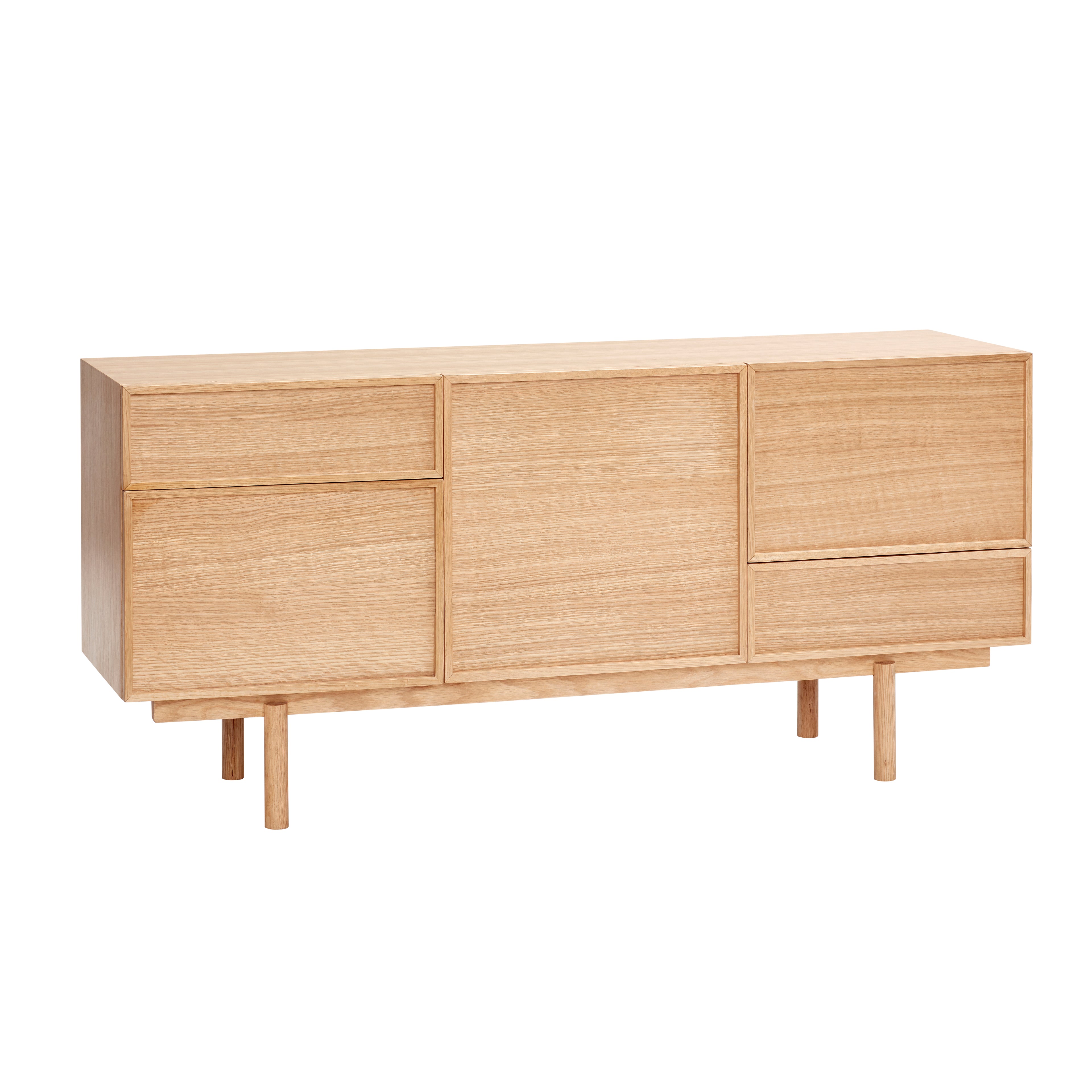 Aparador Cubo Natural - 140x40xh65cm