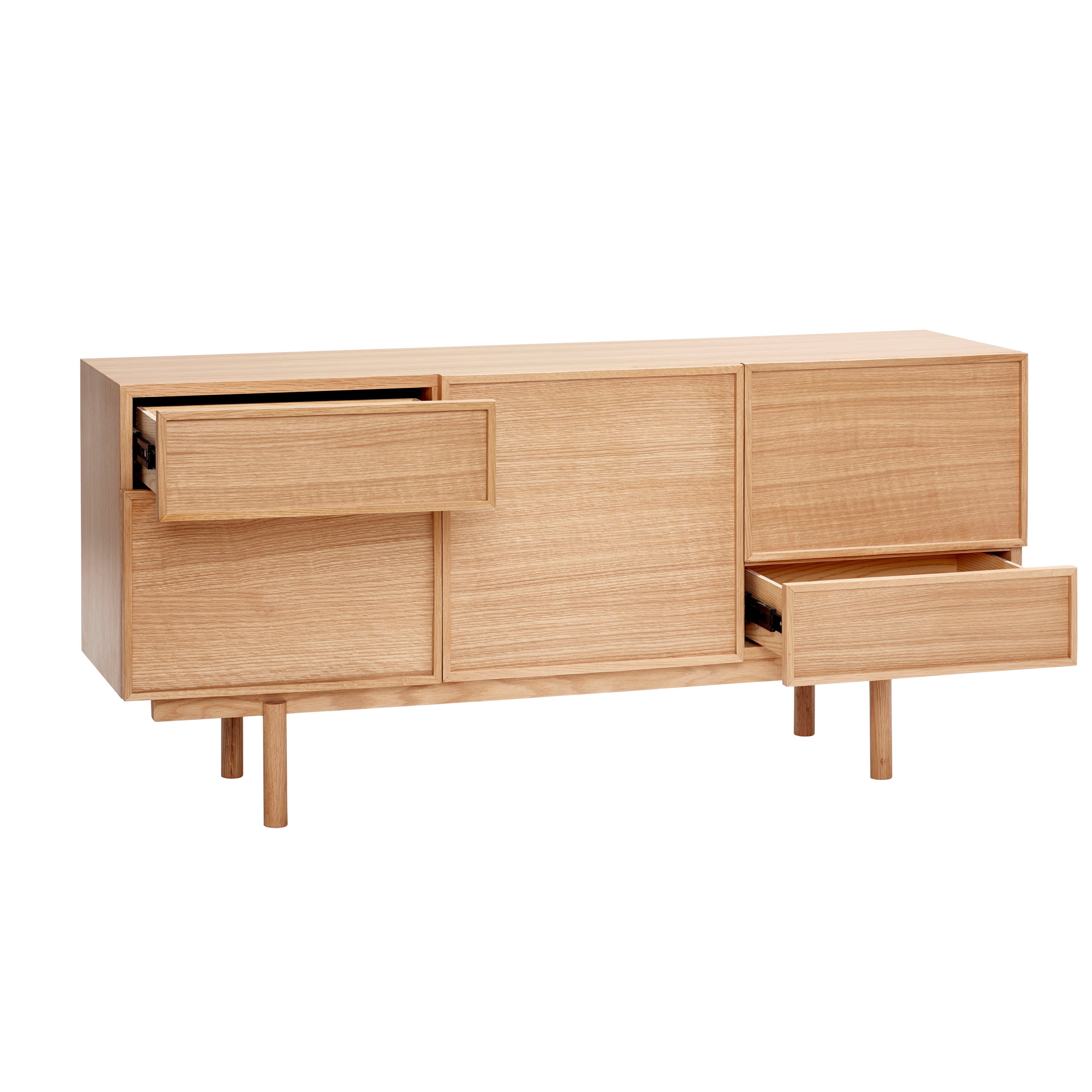 Aparador Cubo Natural - 140x40xh65cm