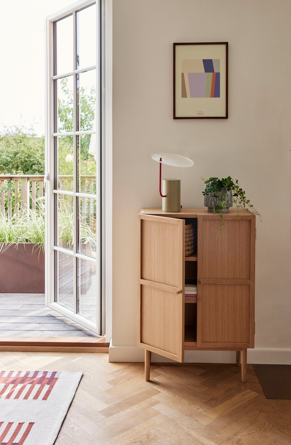 Gabinete Candor Natural - 60x27xh90cm