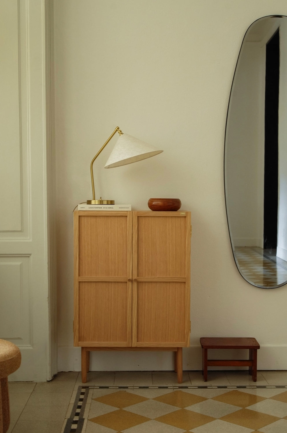 Gabinete Candor Natural - 60x27xh90cm