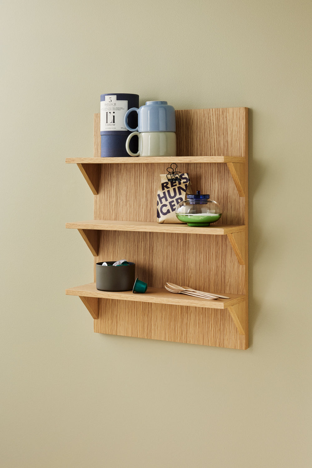 Estante Reta Natural - 40x14xh54cm