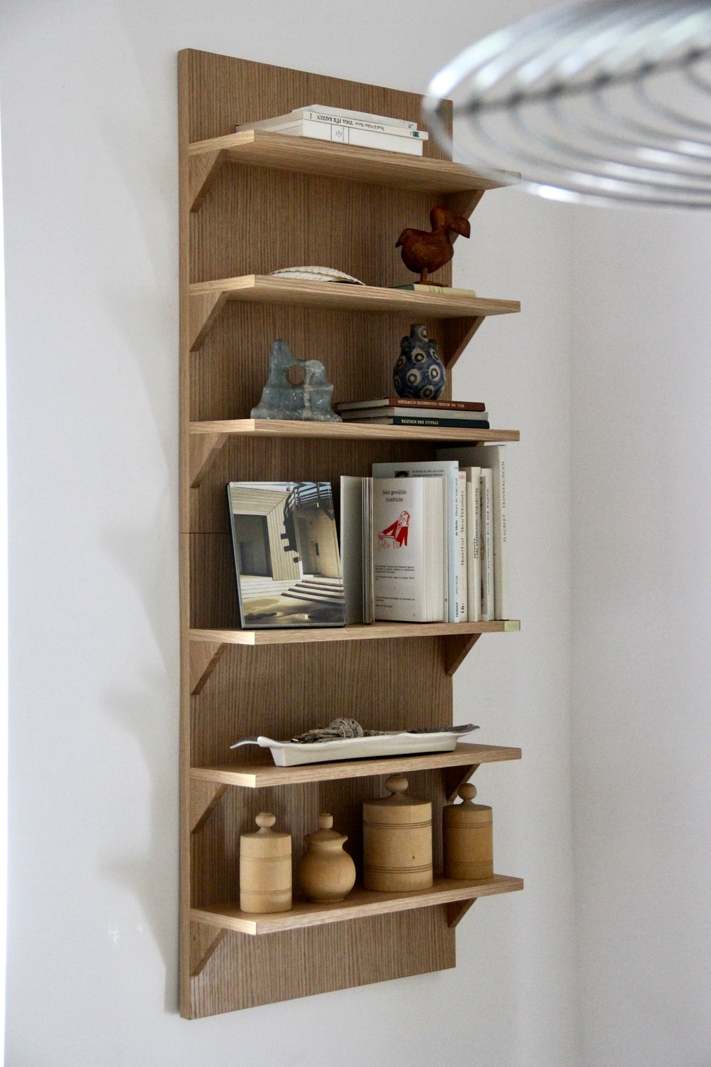 Estante Reta Natural - 40x14xh54cm