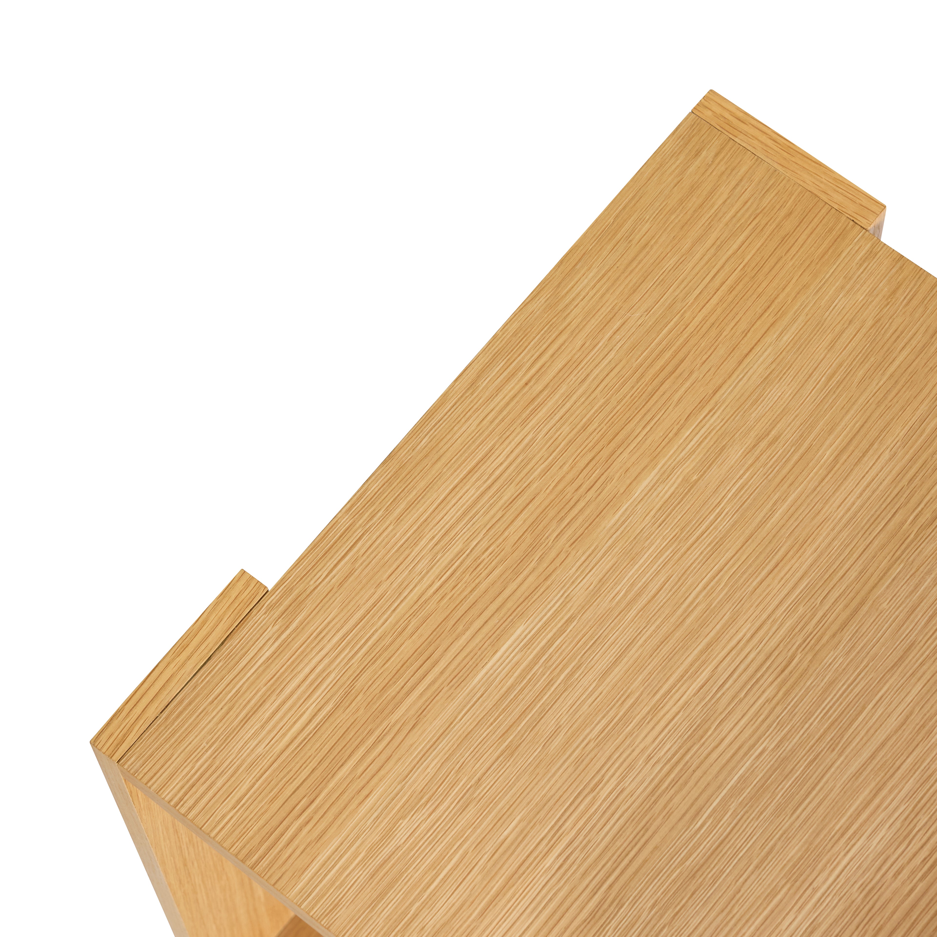 Mesclar Mesa de Cabeceira Natural - 42x37xh70cm