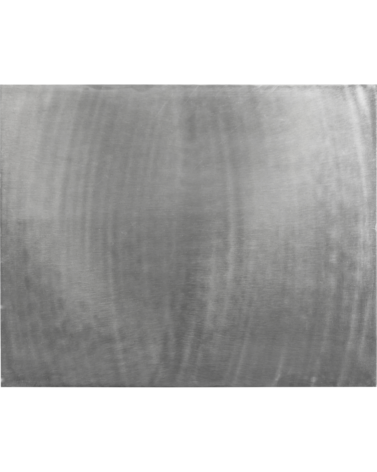 Placa, HDNema, acabamento prateado escovado