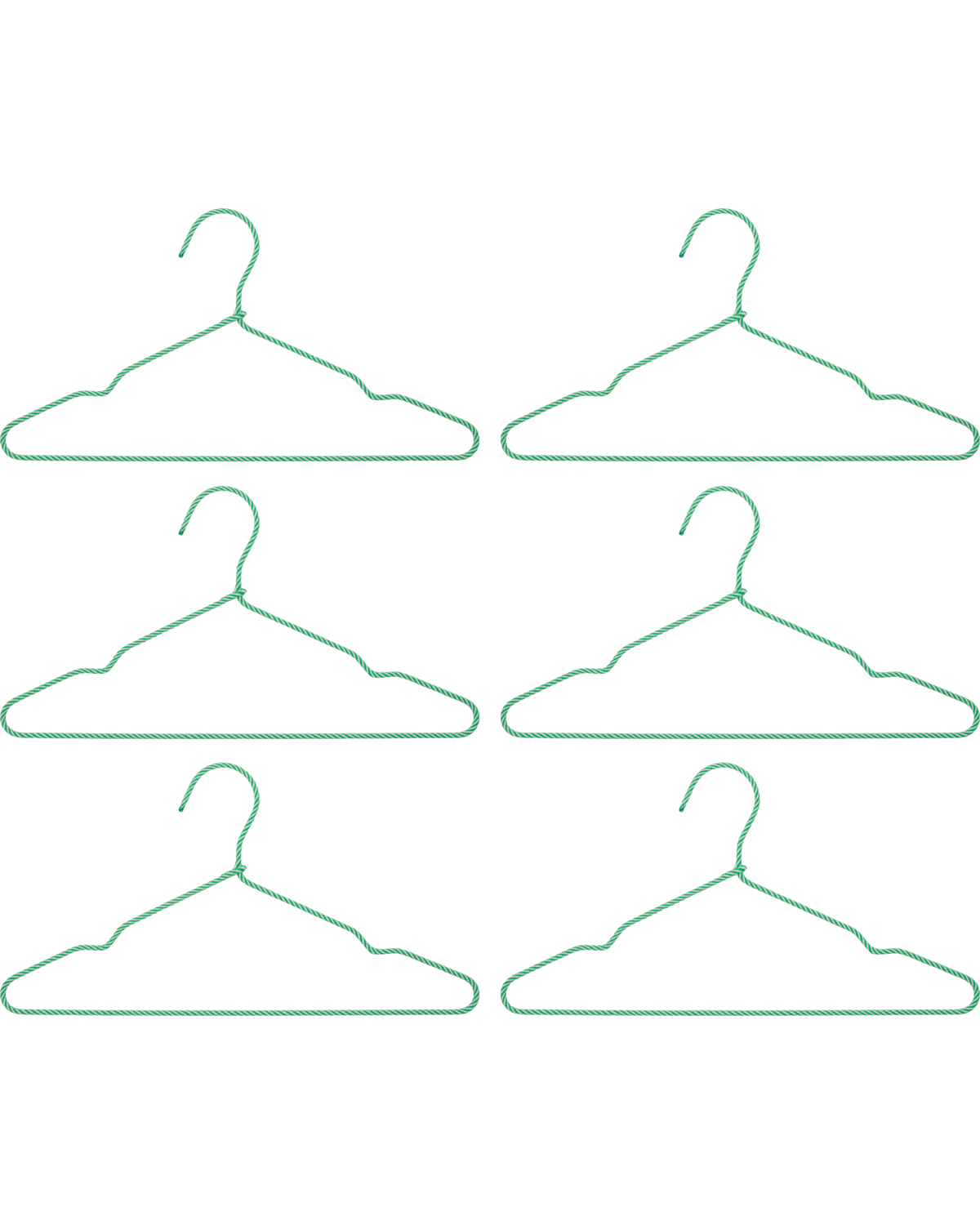 Cabide, HDWire, Verde