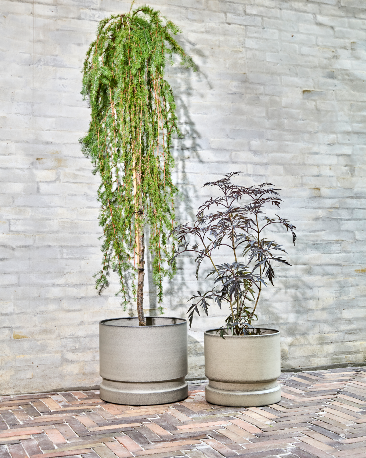 Vaso para plantas, HDPepple, Areia