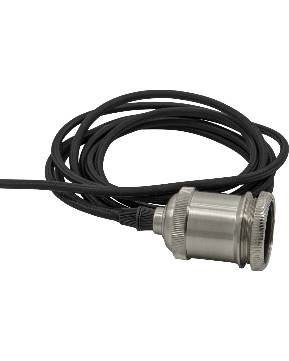 Soquete E27, HDFly, acabamento prateado