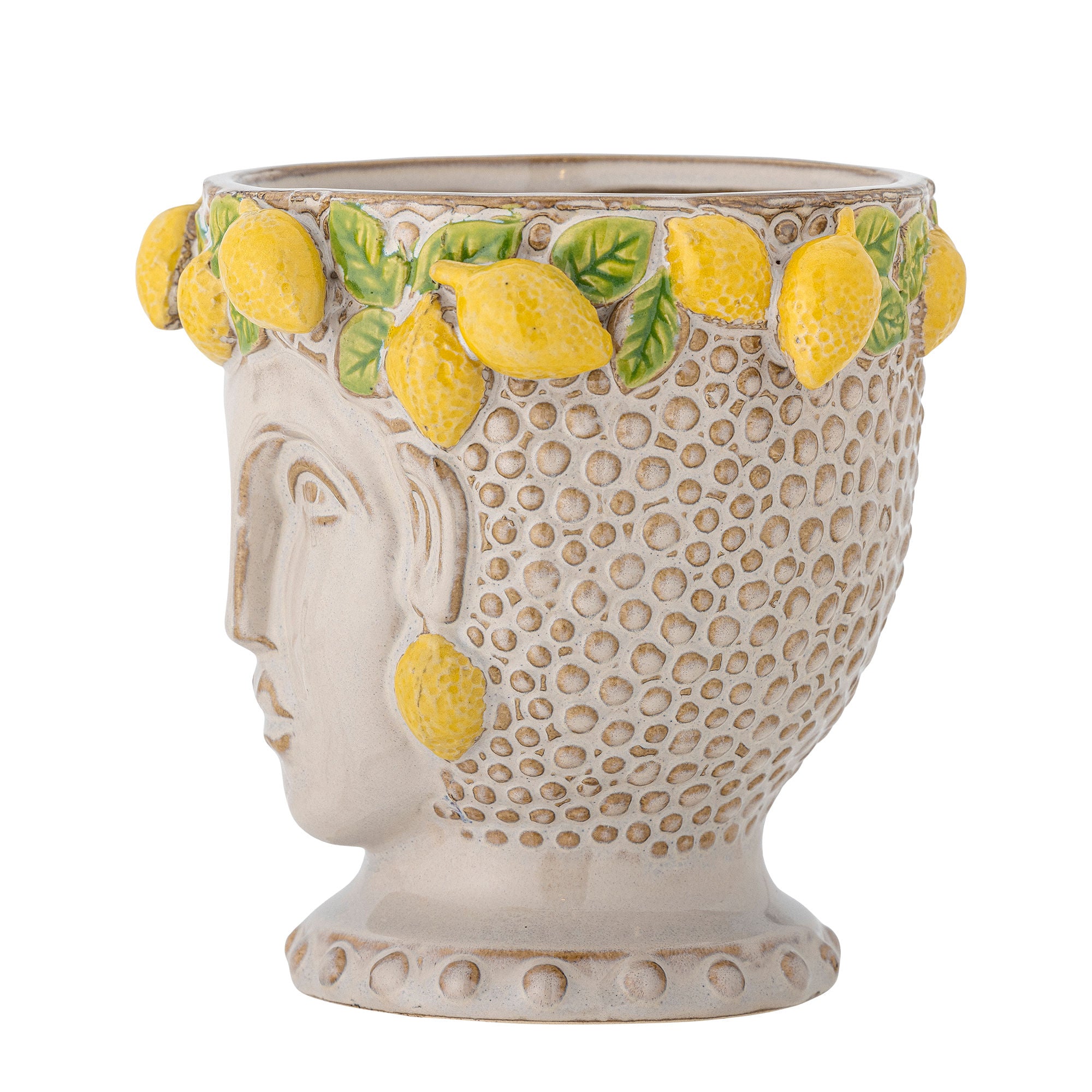 Coleção criativa LIMONE HJULES HJULES, amarelo, grés