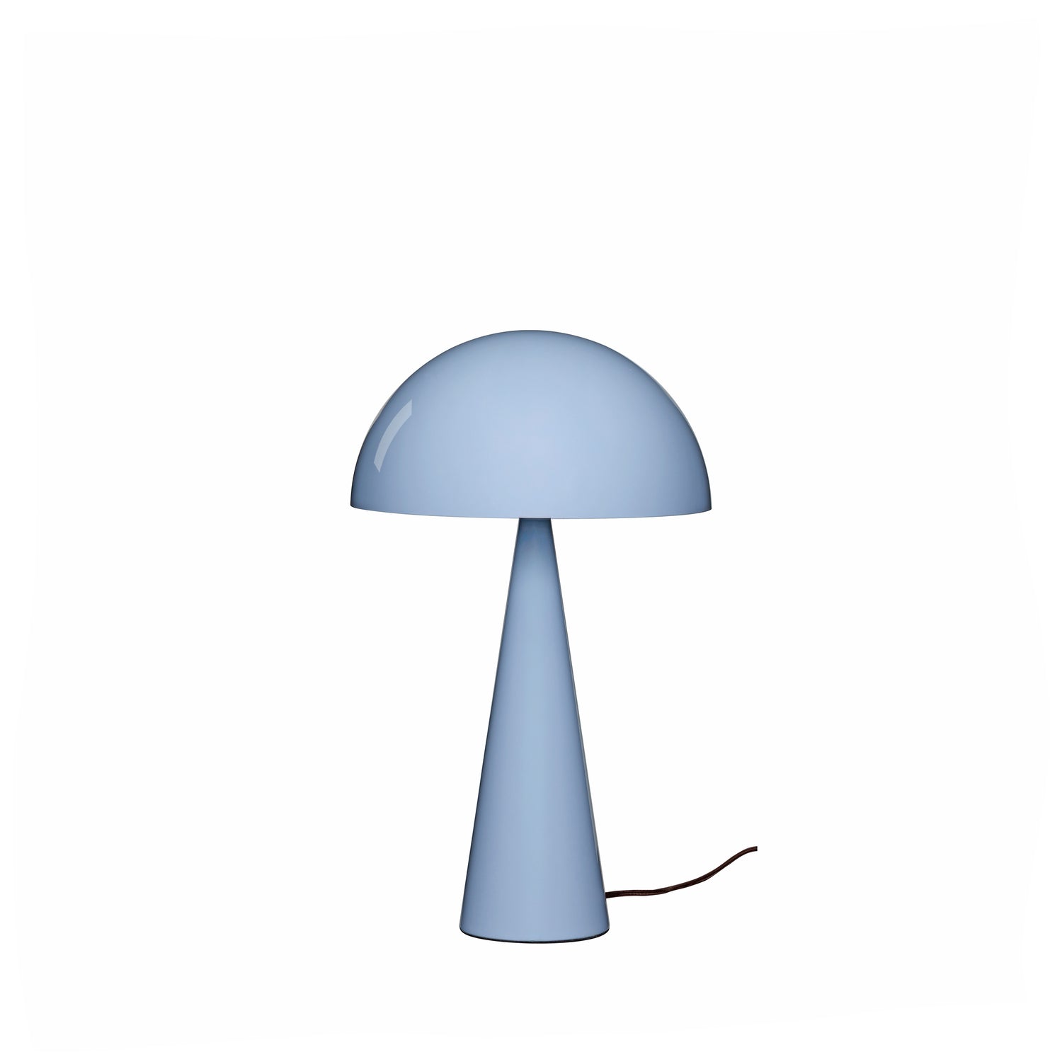 Candeeiro de mesa Mush Alto Azul Gelo - ø30xh50cm