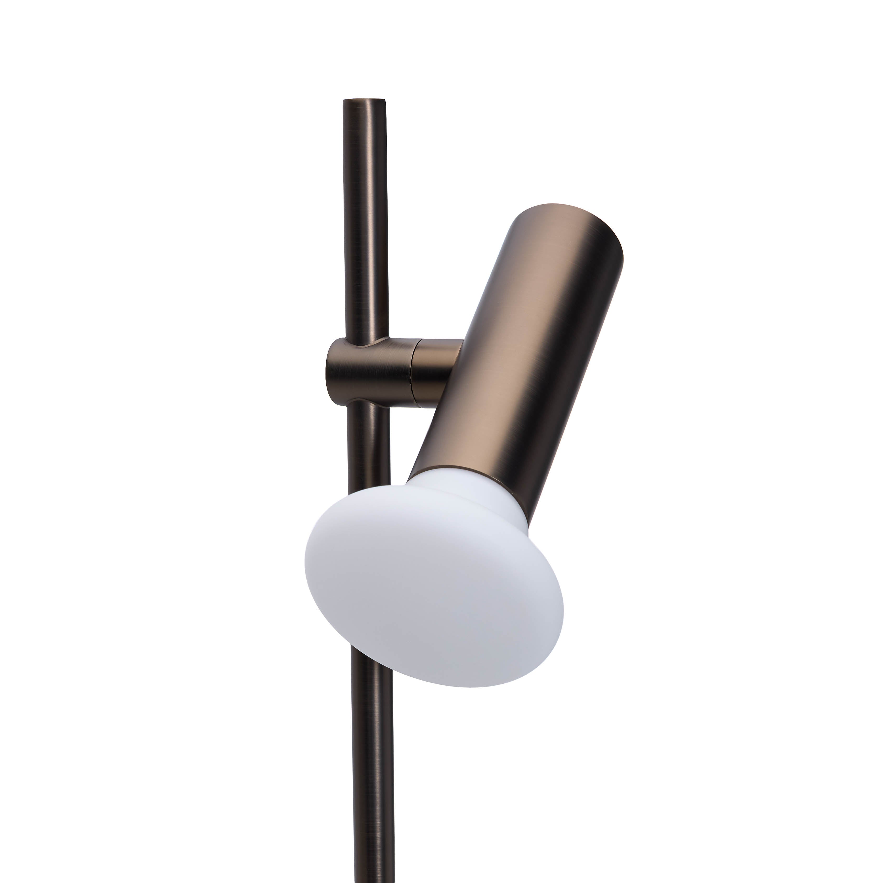 Conjunto Candeeiro de Mesa Latão Polido - 15x8xh60cm,