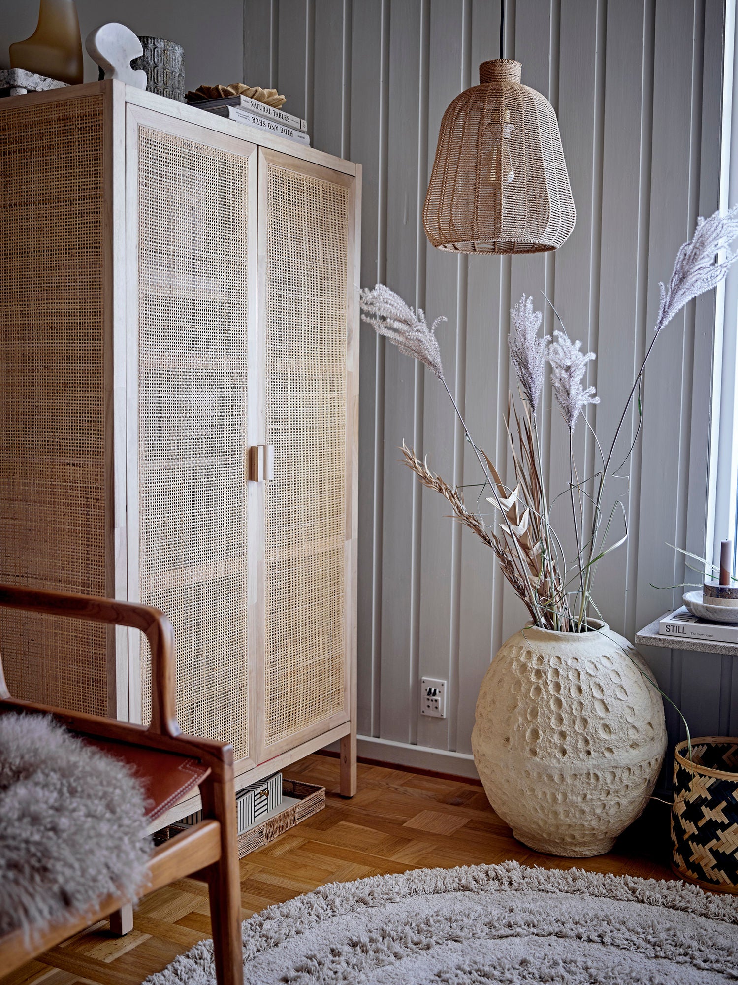 Gabinete de Bloomingville Marikka, Nature, FSC® 100%, Pine