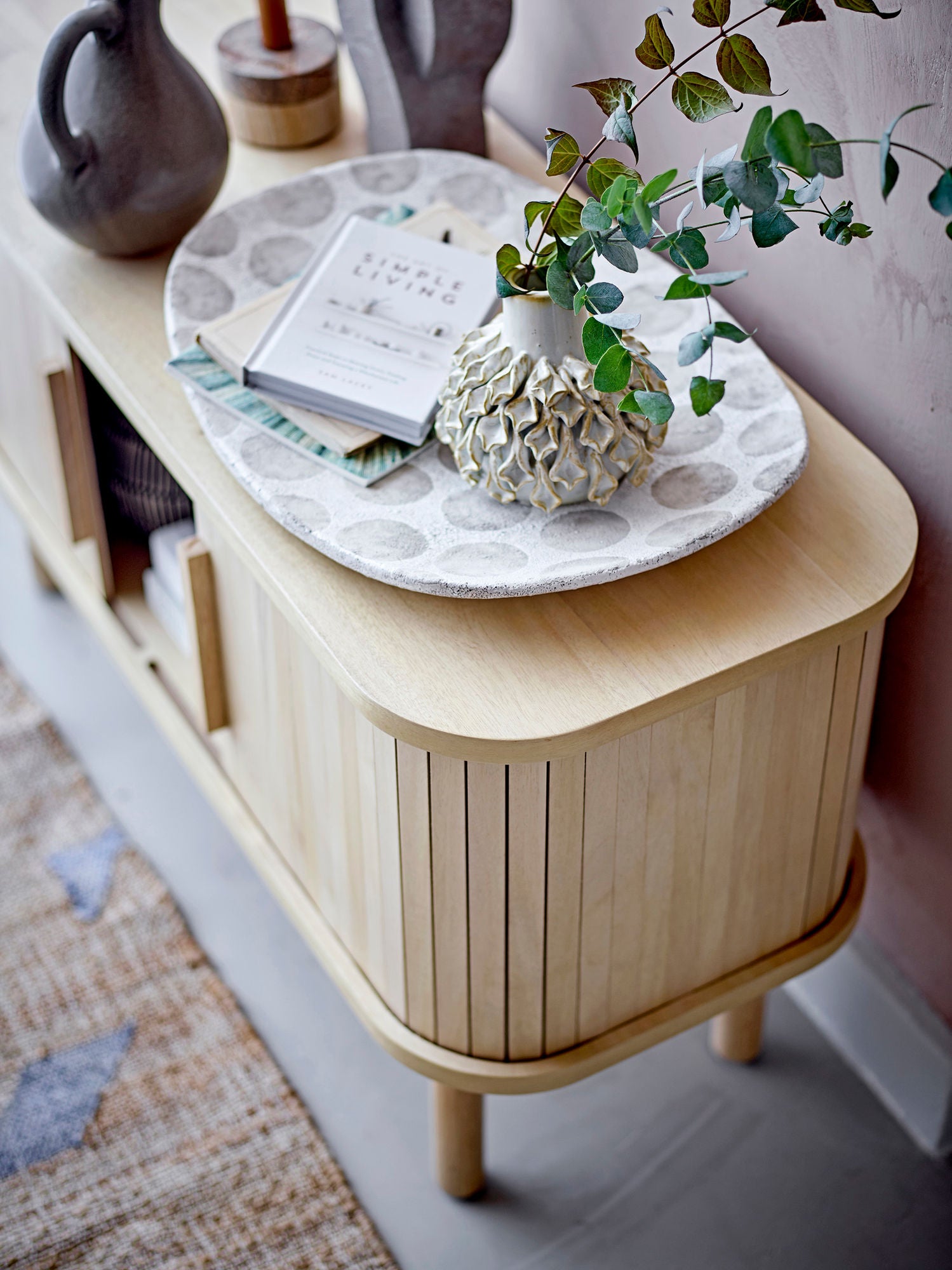 Gabinete Lex Bloomingville, Nature, FSC® 100%, Pine