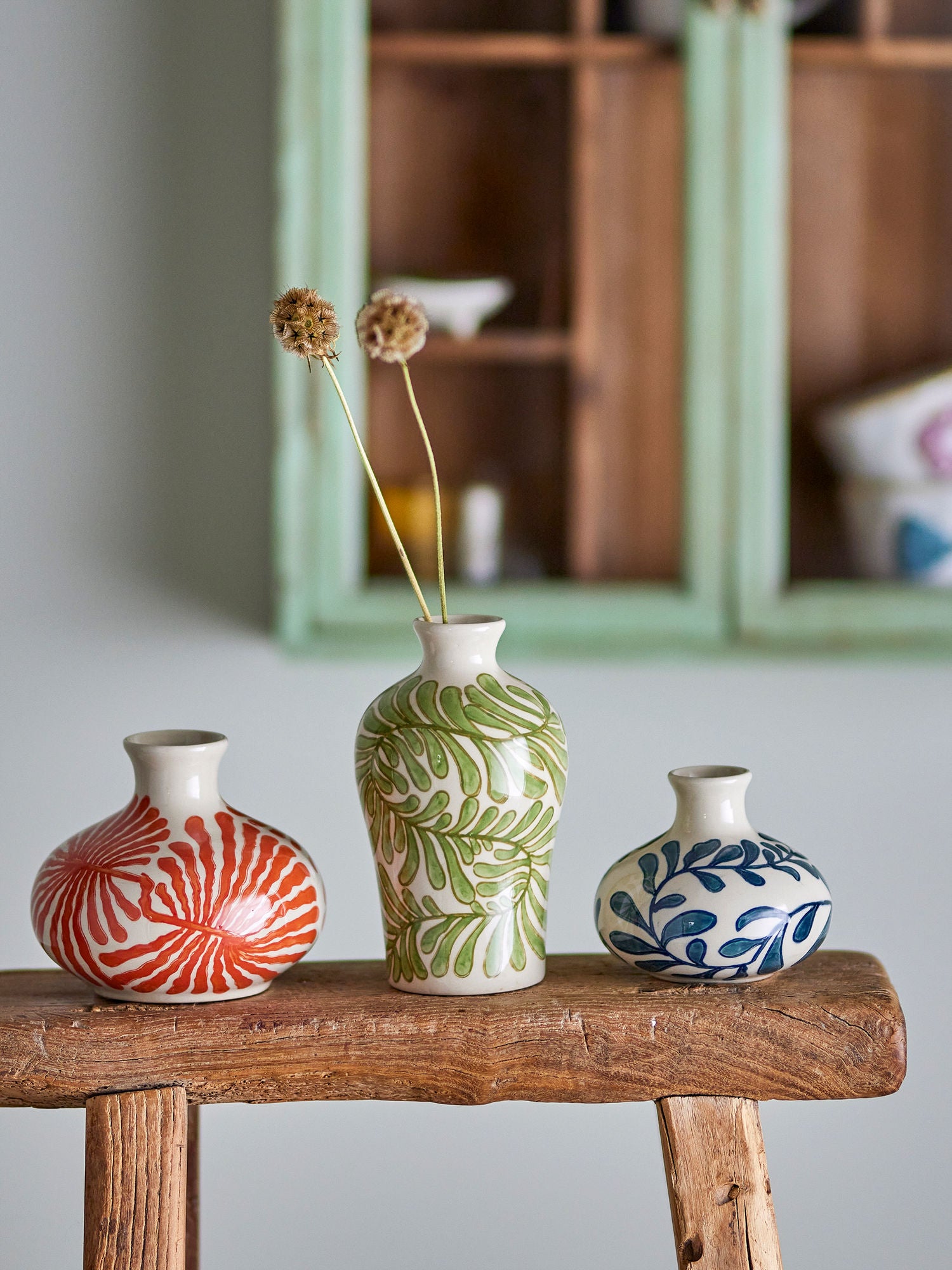 Creative Collection Fauni Vaso, verde, grés