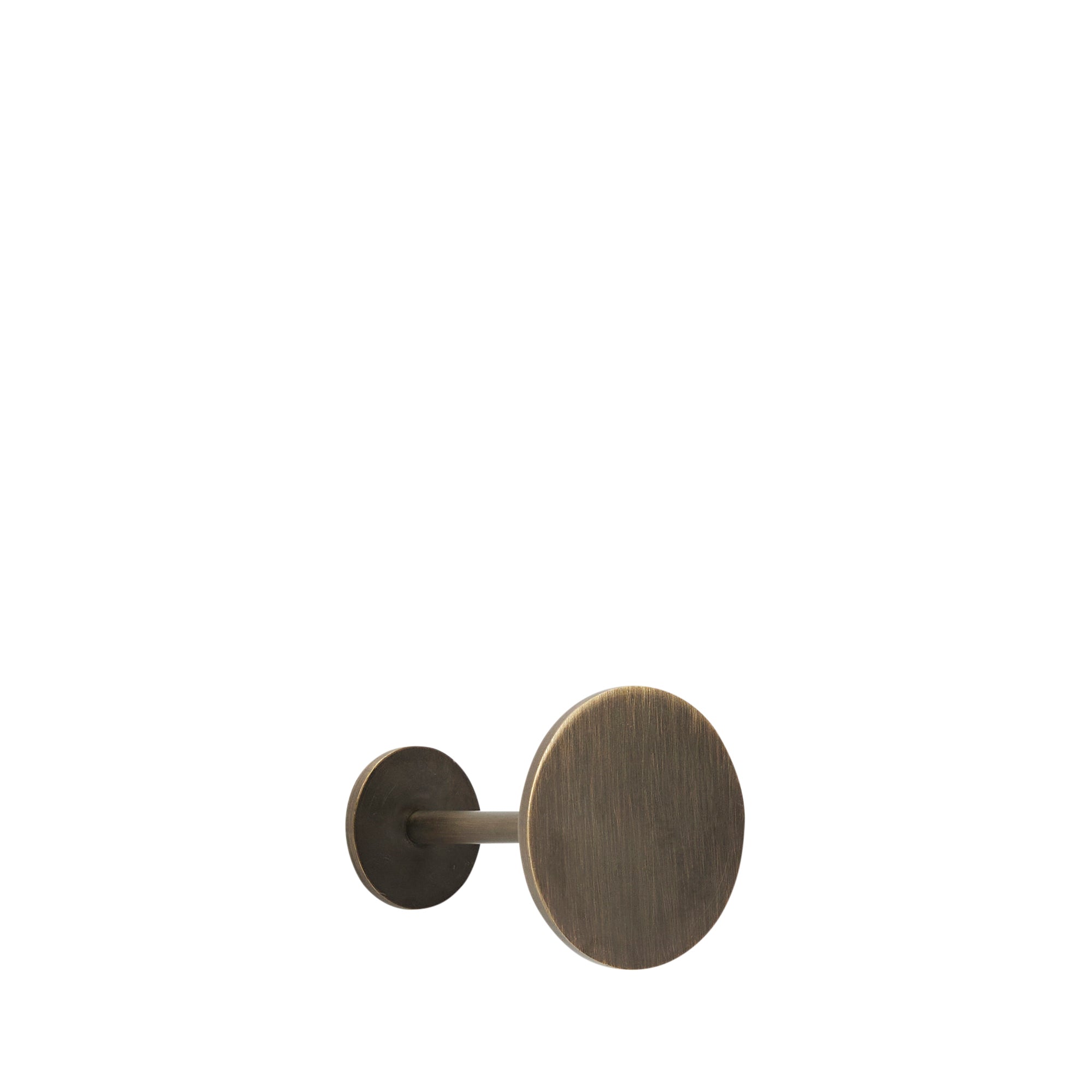 Gancho Flare Latão Polido - ø5xh6cm