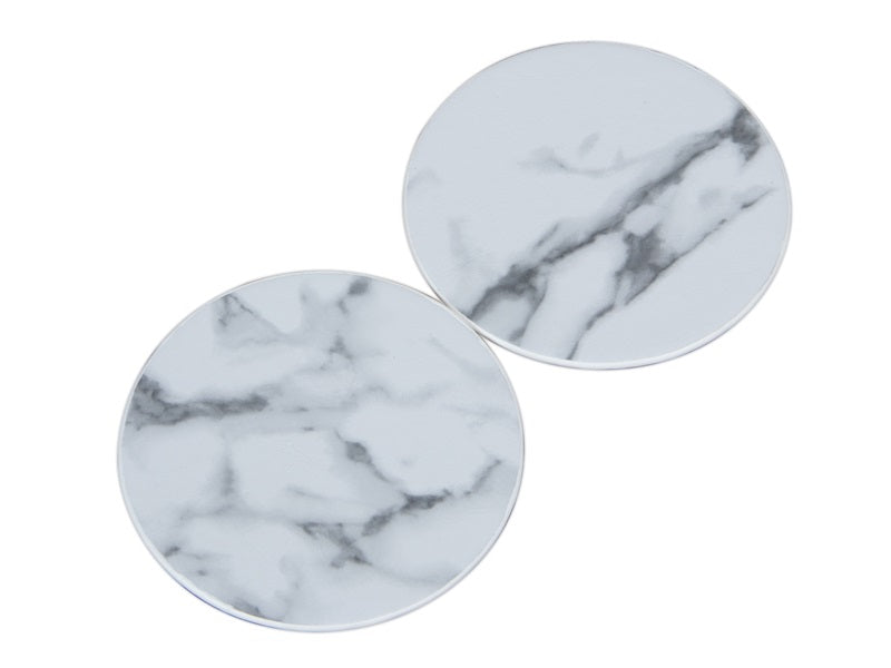 Peças de cerveja, aparência de mármore branco