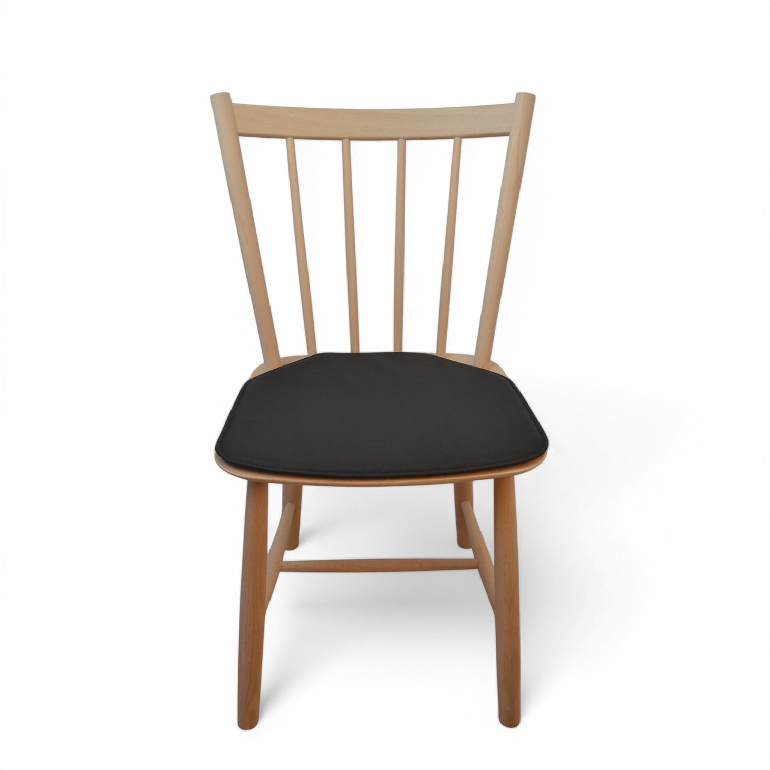 Almofada para Hay J41 Cadeira em - Couro Preto