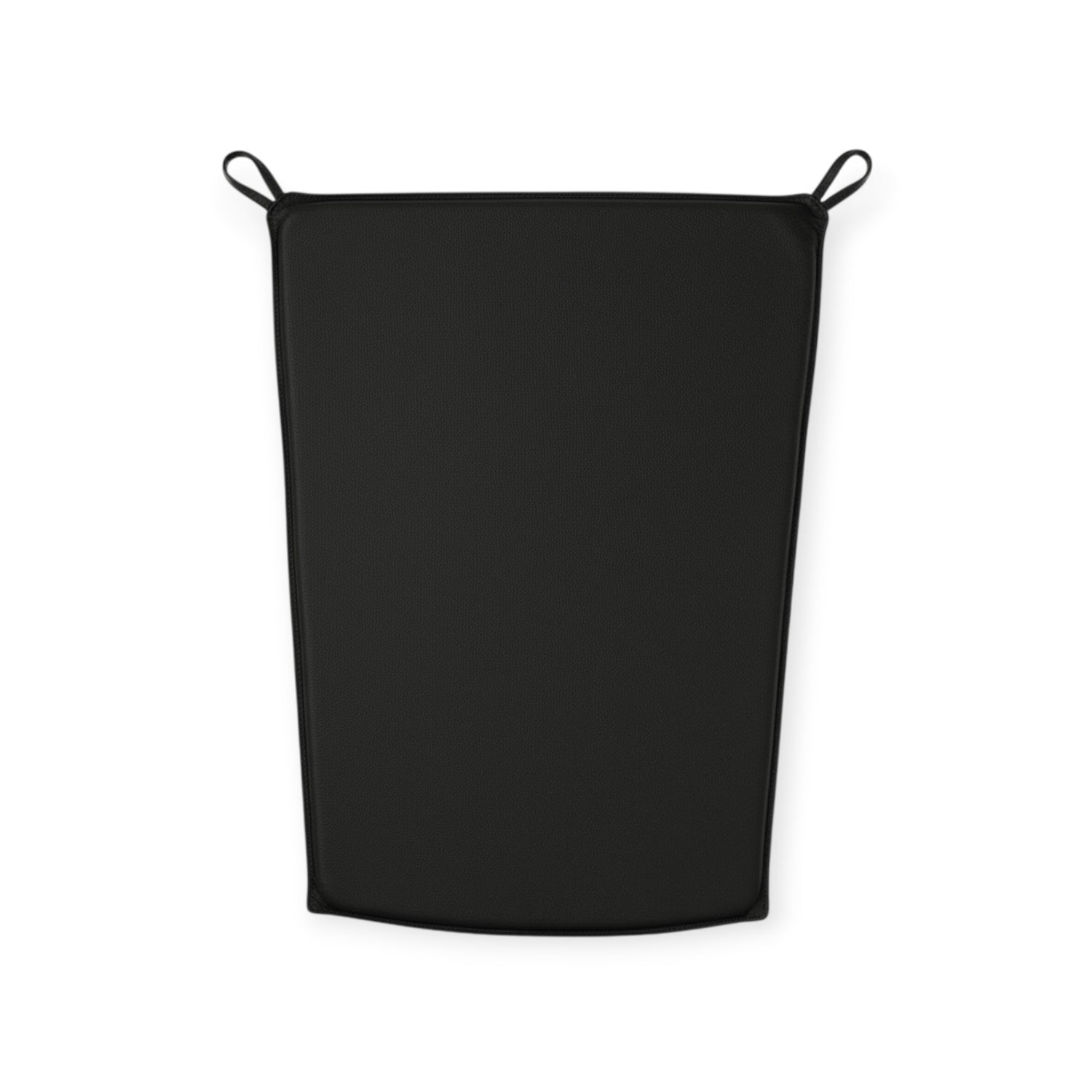 Almofada traseira luxuosa para cadeira de balanço Hans J. Wegner J16 em couro preto