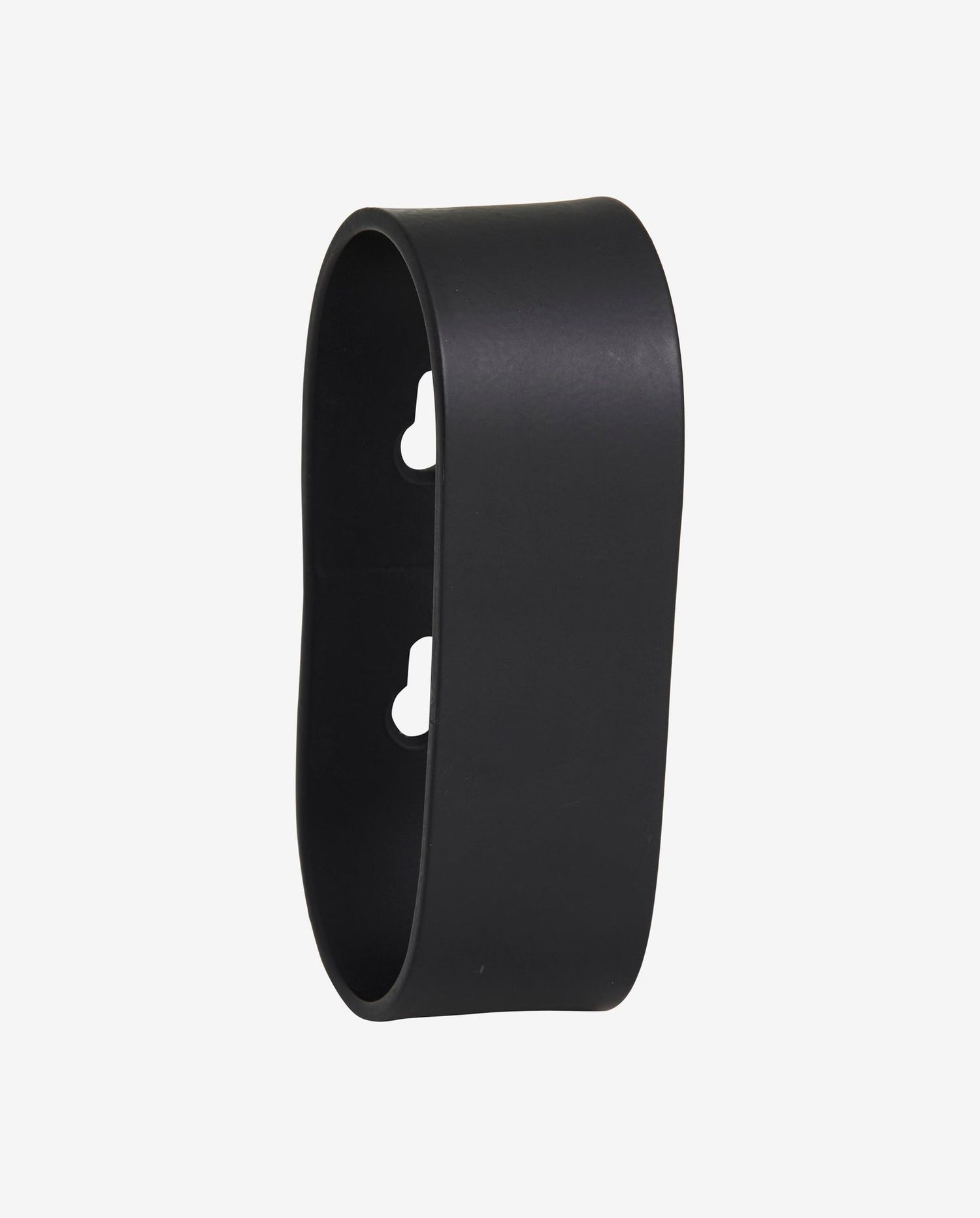 Sotra Towel Suport em aço inoxidável - H10,5 cm - preto