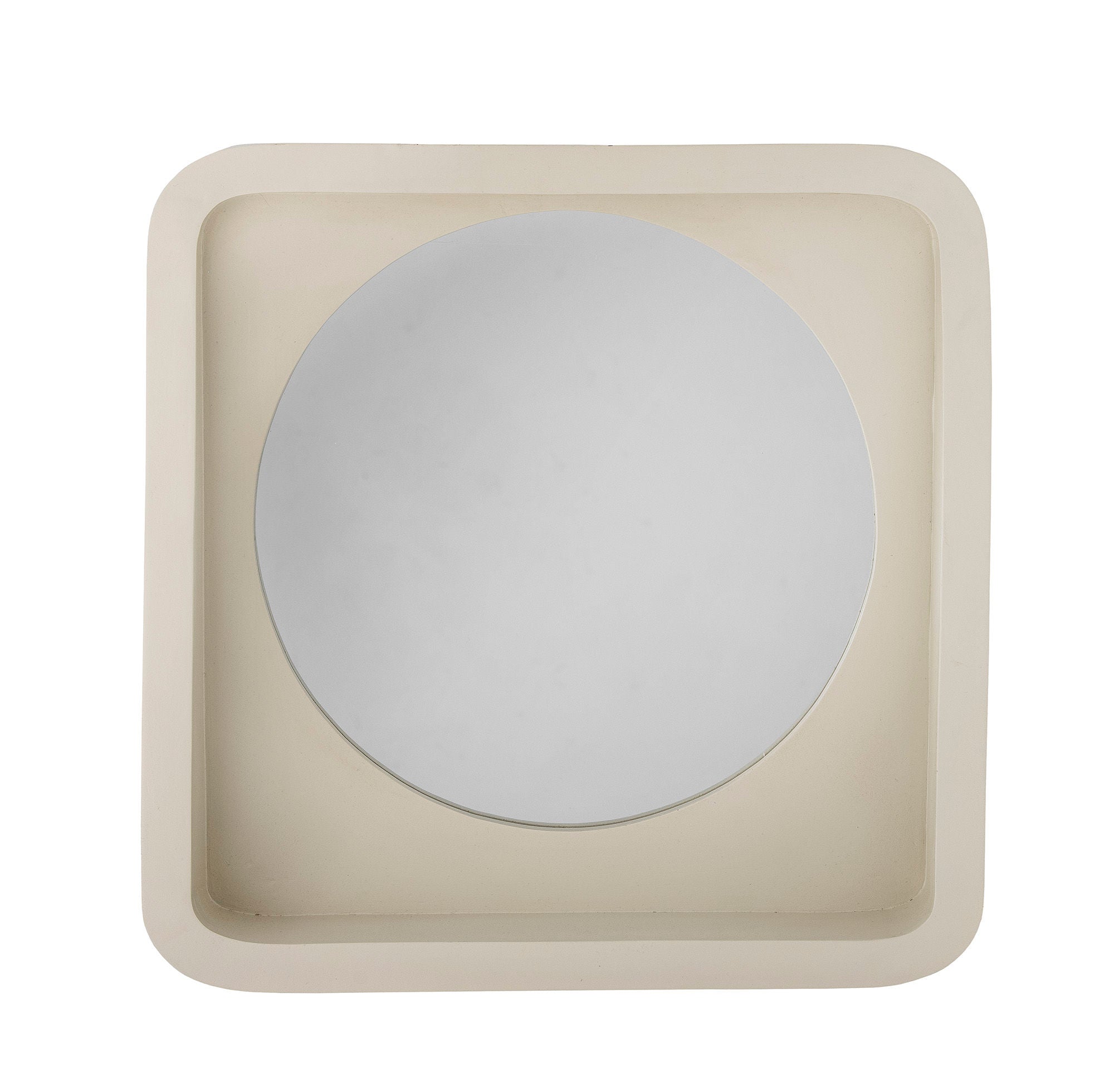 Bloomingville Phoebe Mirror w/prateleira, natureza, polyresina