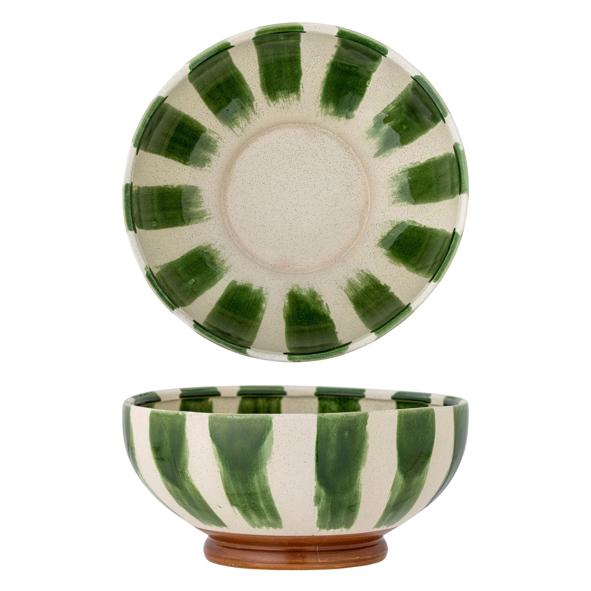 Coleção criativa Shakti Bowl, verde, grés