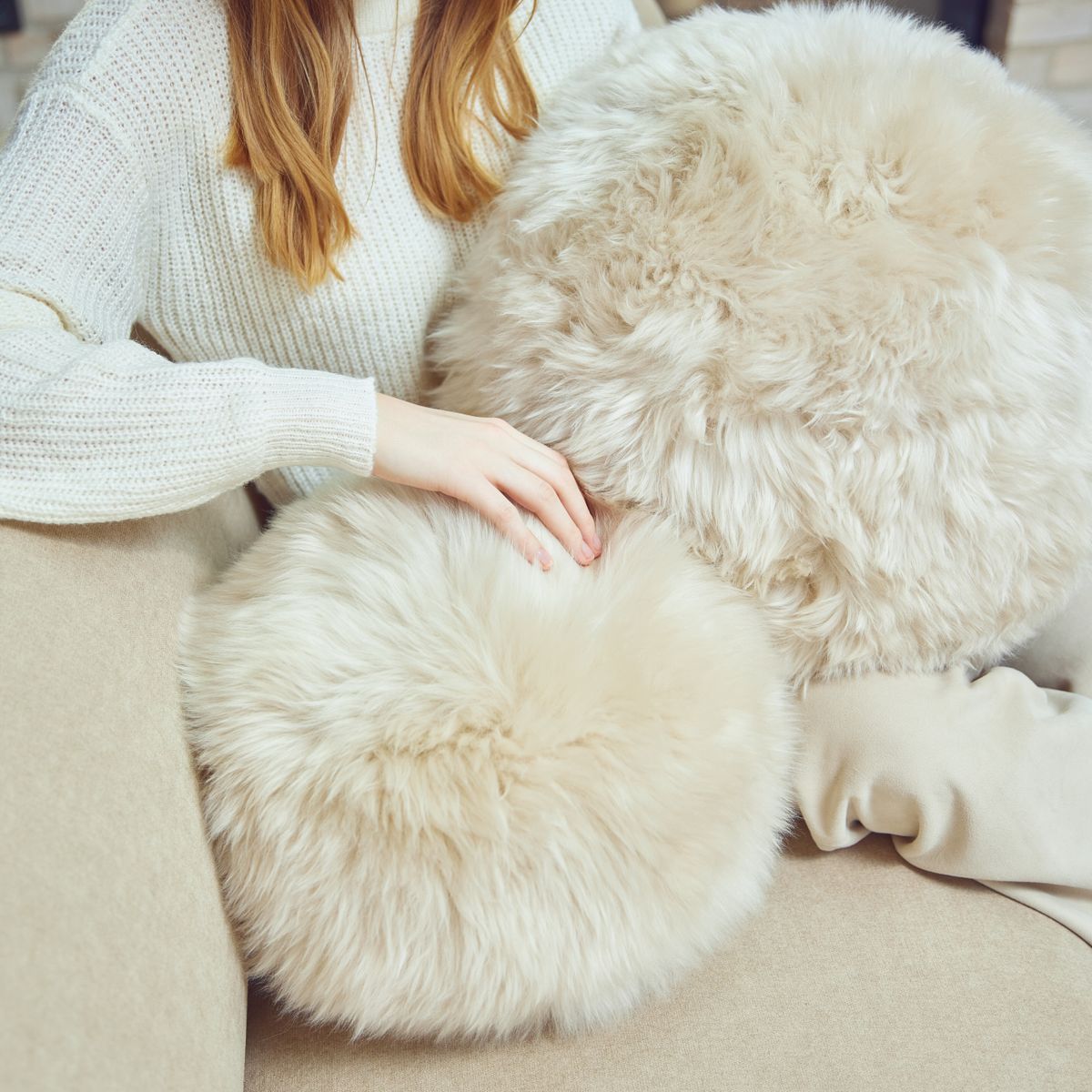 Almofada Angelita | Cabelos compridos | Nova Zelândia | Ø25/30/35