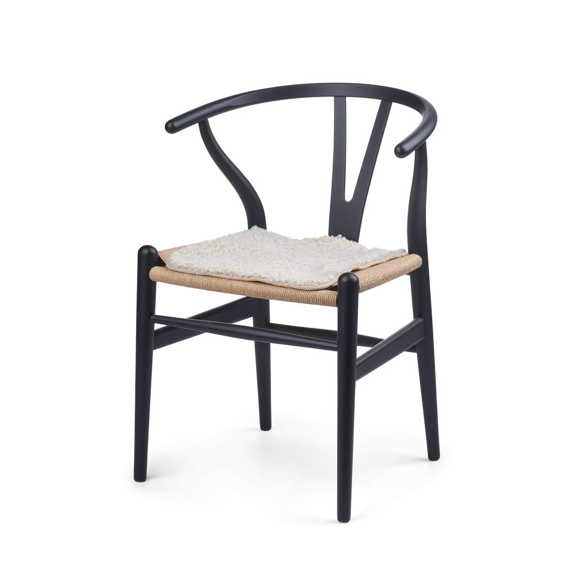 Almofada de assento zero desperdício | Pêlo curto | Nova Zelândia | 35x35cm