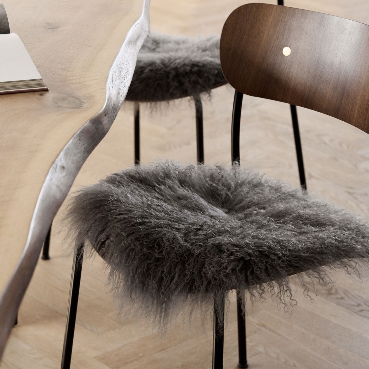 Almofada de assento enrolada Ø38 cm