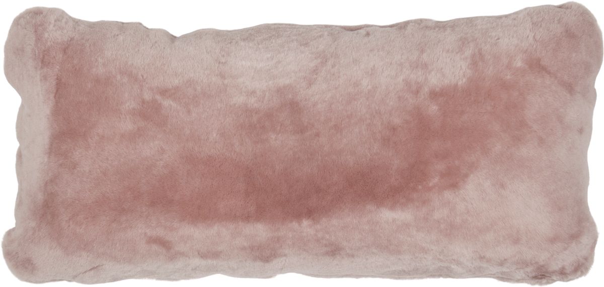 Almofada de pele de cordeiro | Mocassim | Dupla Face | 28x56cm