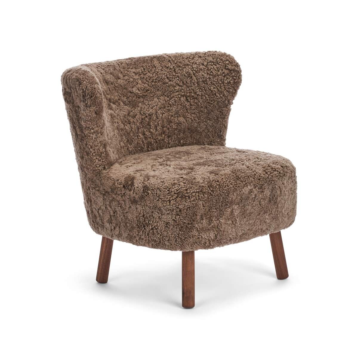 Cadeira de lounge Emil | Curto -ndado