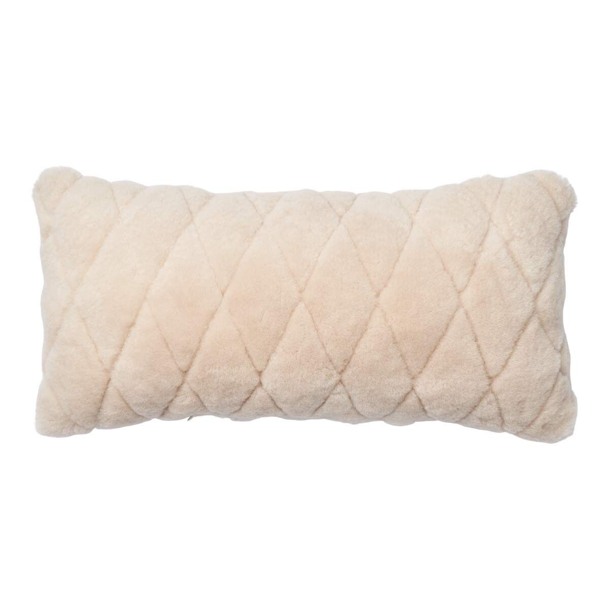 Almofada de folhas | Mocassim | Dupla Face | Nova Zelândia | 28x56cm