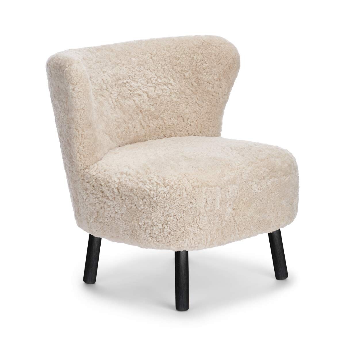 Cadeira de lounge Emil | Curto -ndado