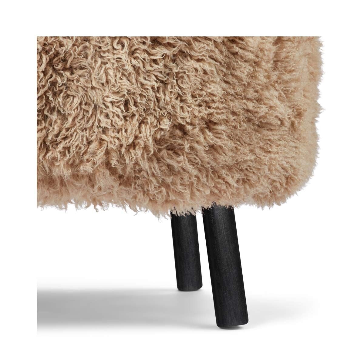 Cadeira de lounge Emil | Long -Haired
