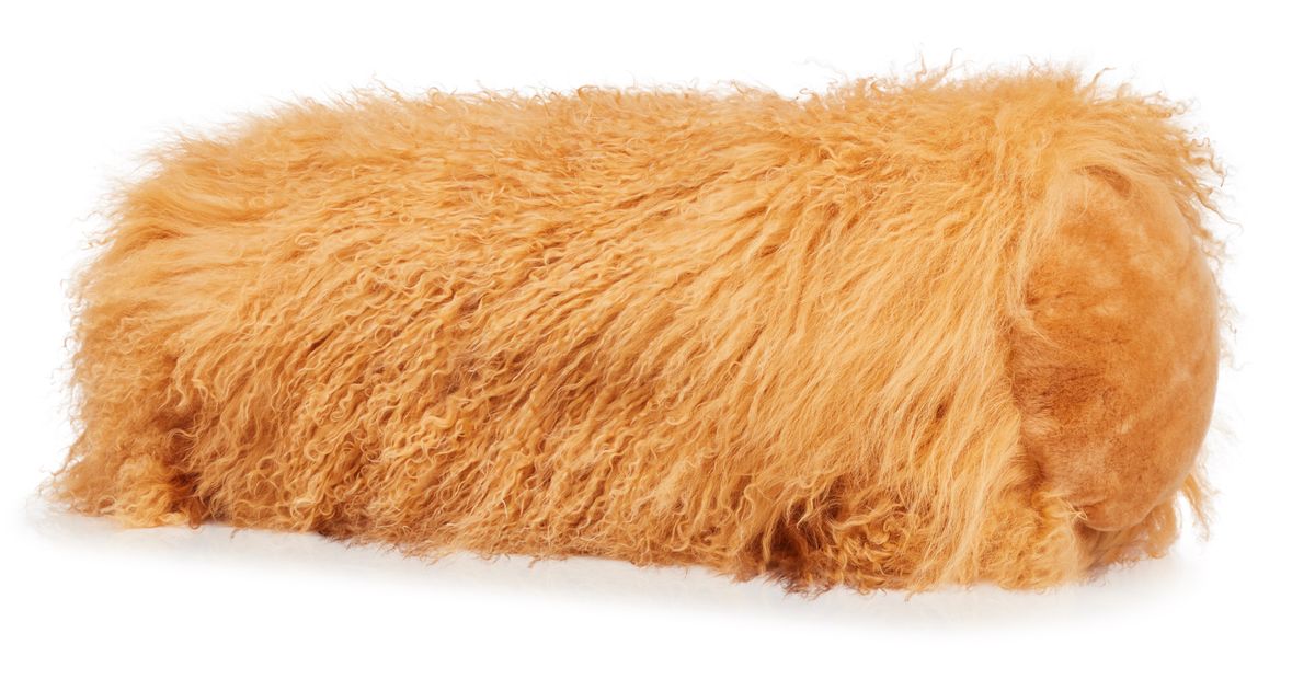 Almofada de reforço | Encaracolado | Tibete | Ø20xL52 cm