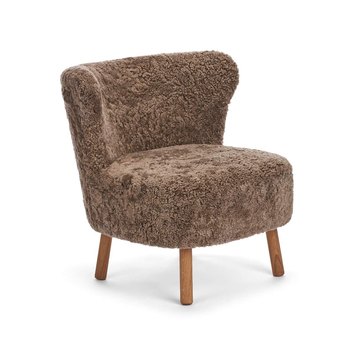 Cadeira de lounge Emil | Curto -ndado