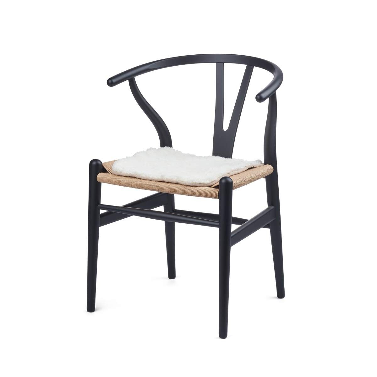 Almofada de assento zero desperdício | Pêlo curto | Nova Zelândia | 35x35cm