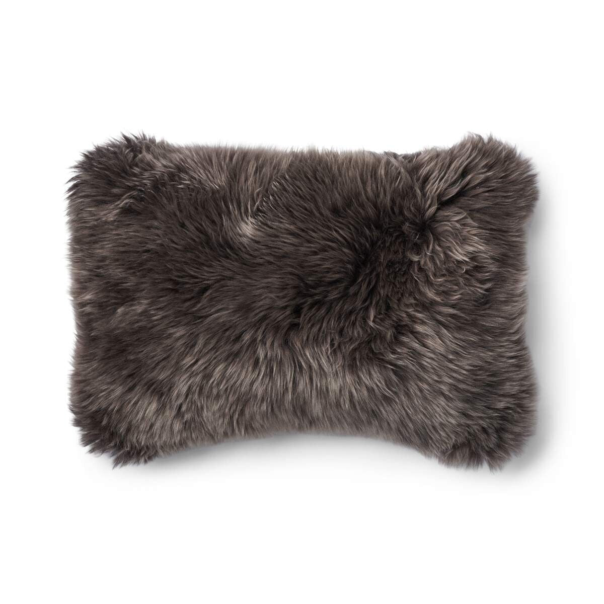 Coleção Verificada | Almofada de lã | Cabelos compridos | 34x52cm