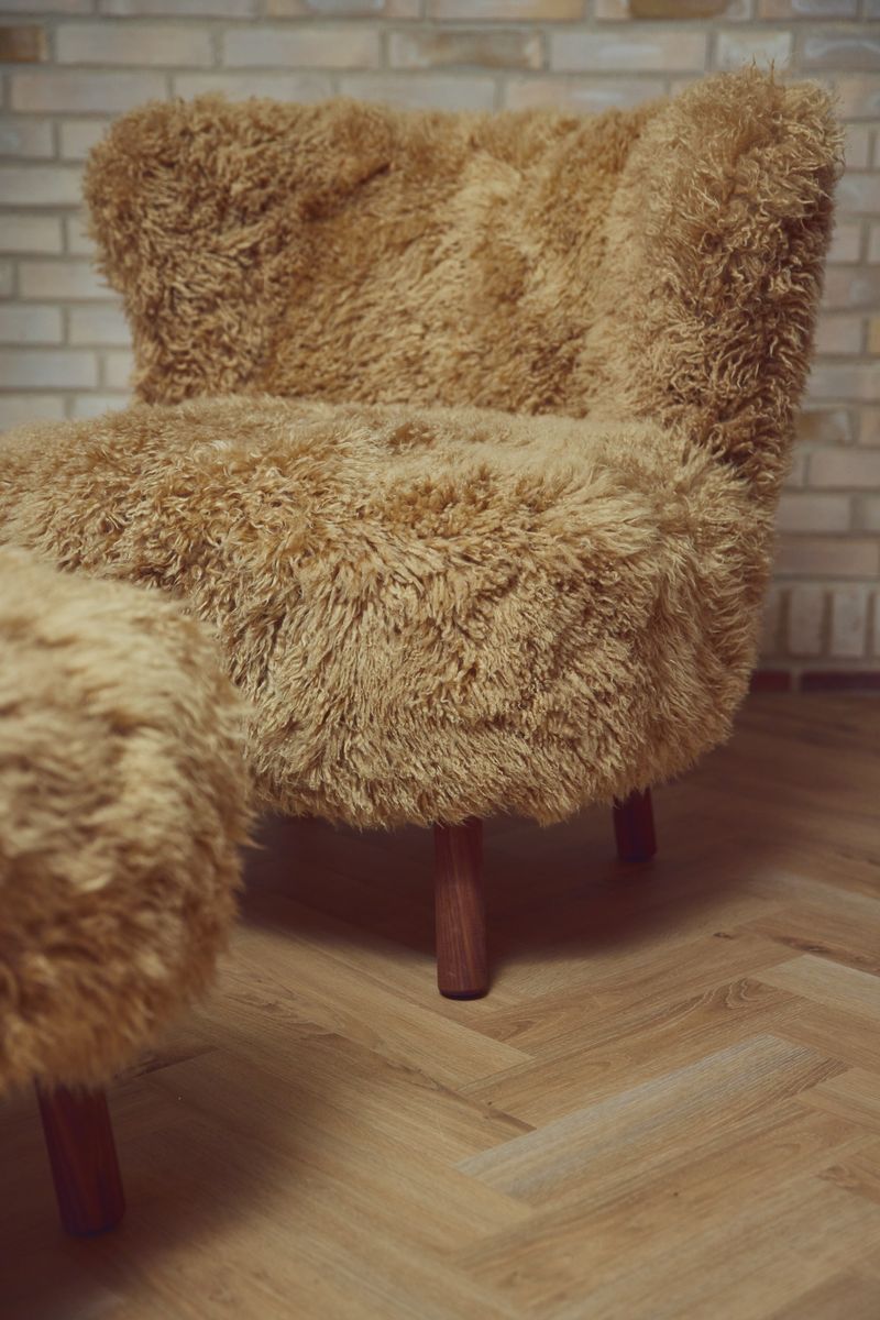 Cadeira de lounge Emil | Long -Haired