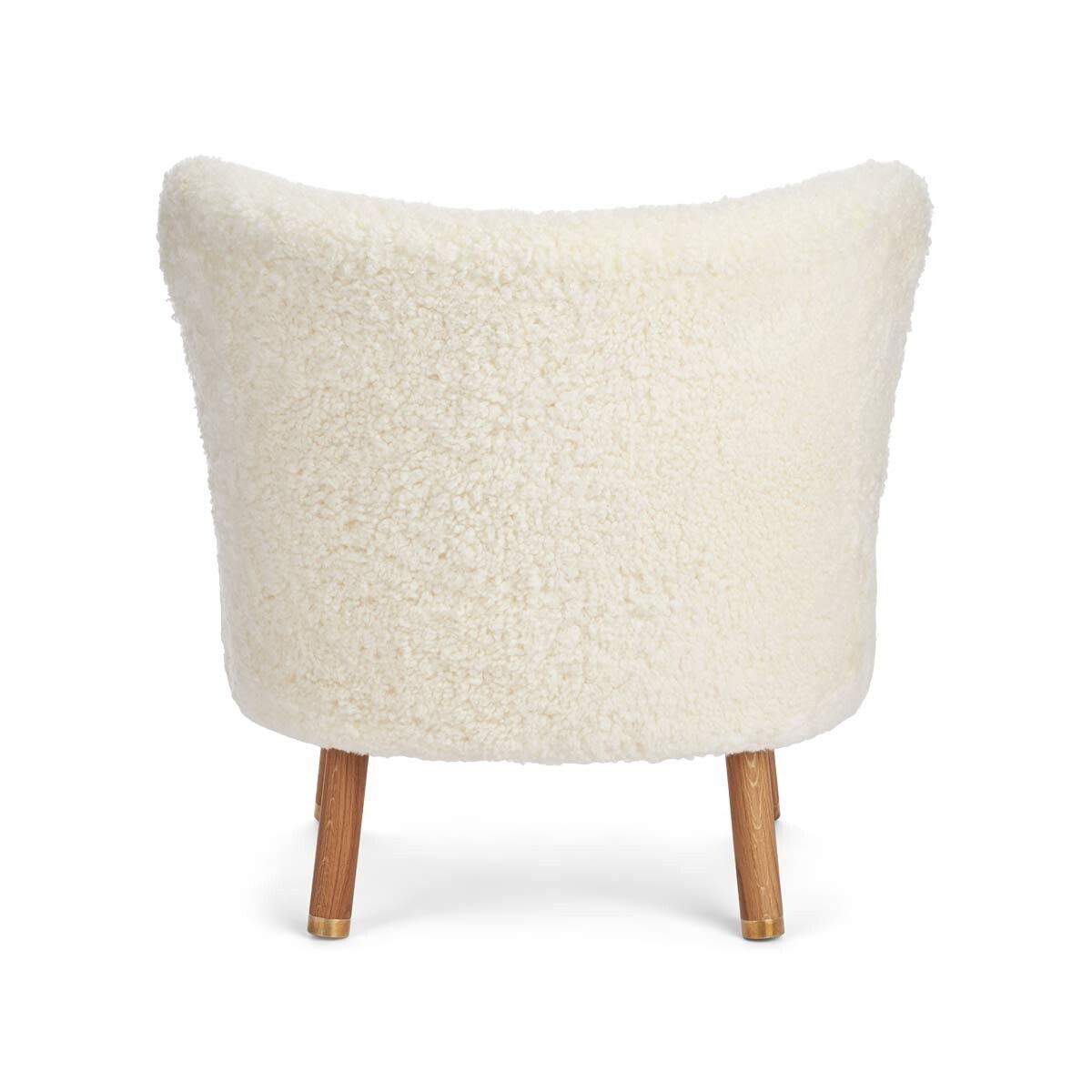 Cadeira de lounge Emil | Brass | Curto -ndado