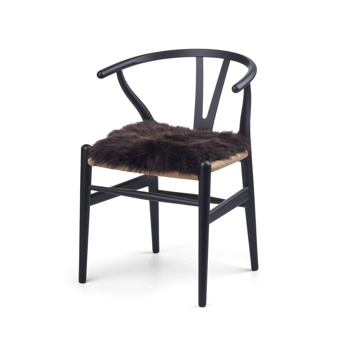 Almofada de assento zero desperdício | Cabelos compridos | Nova Zelândia | 35x35cm