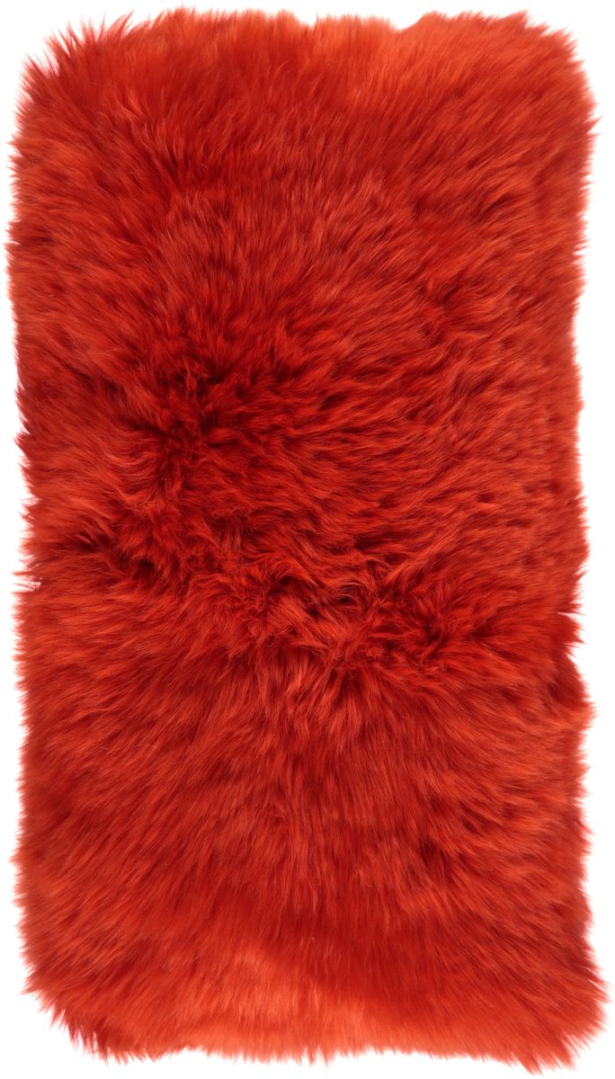 Almofada de pele de cordeiro | Cabelos compridos | Nova Zelândia | 28x56cm