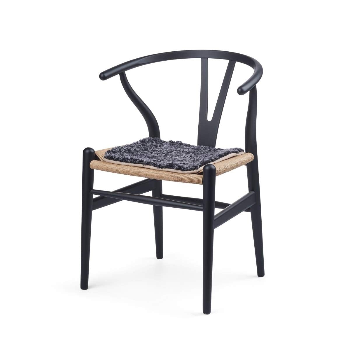 Almofada de assento zero desperdício | Pêlo curto | Nova Zelândia | 35x35cm