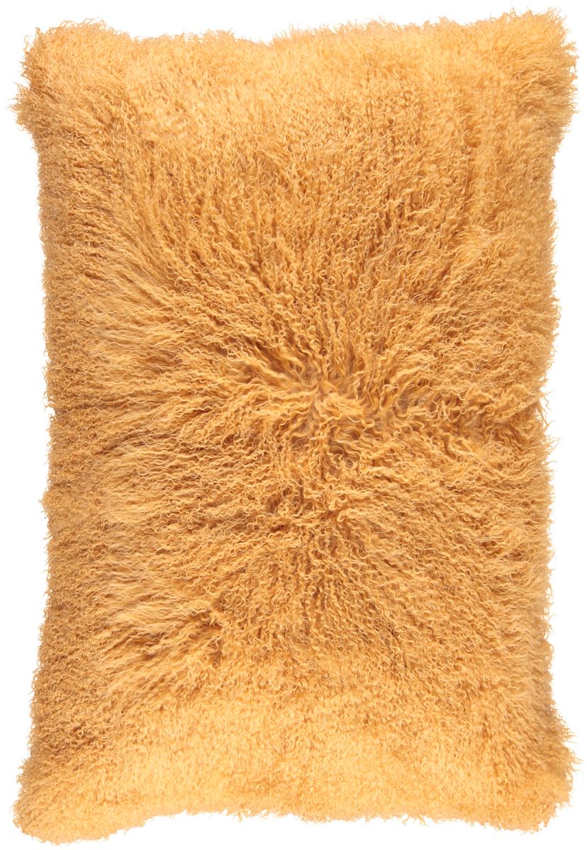 Almofada de pele de cordeiro | Encaracolado | Tibete | 60x90cm