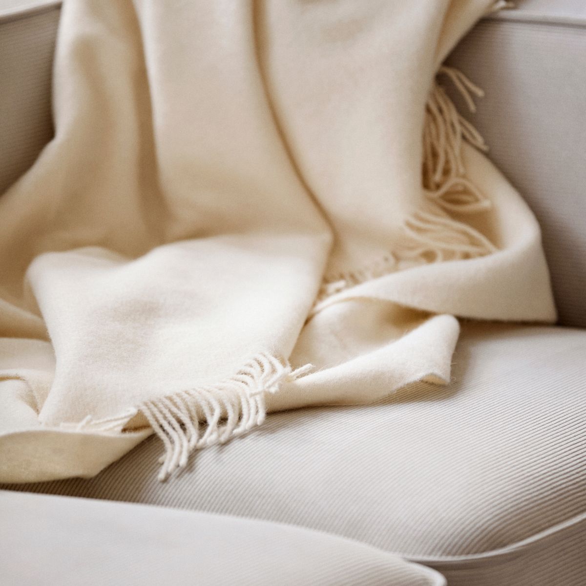 Manta de lã Júlia | 50% lã de alpaca, 50% lã de cordeiro